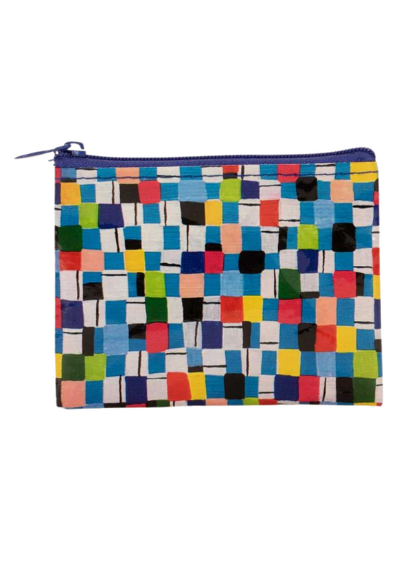Checkerboard Coin Purse