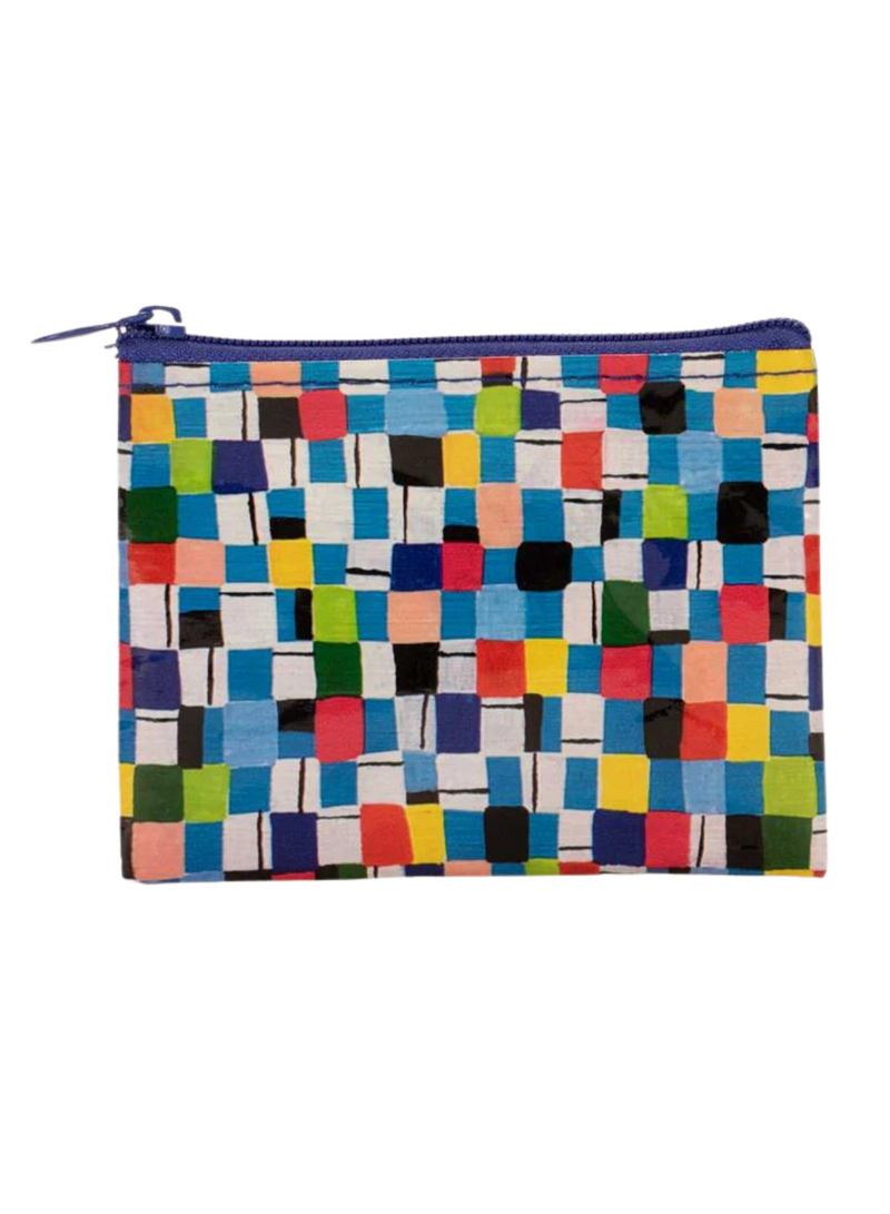 Checkerboard Coin Purse