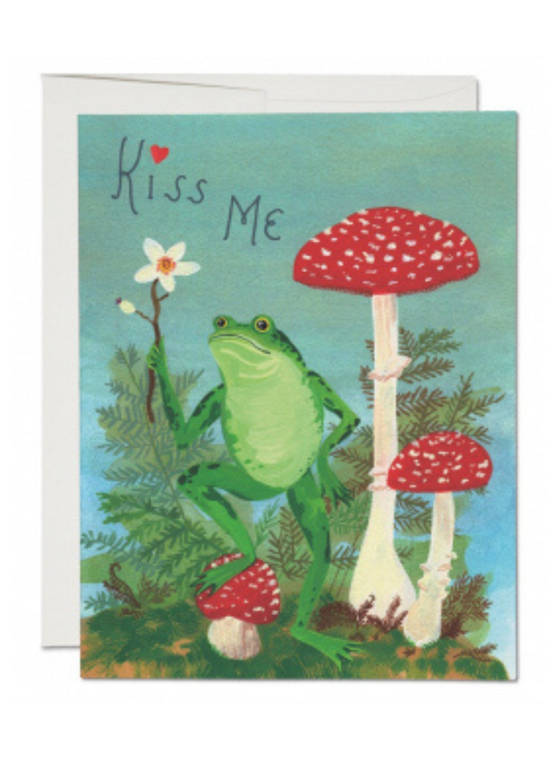 Kiss Me Love Card