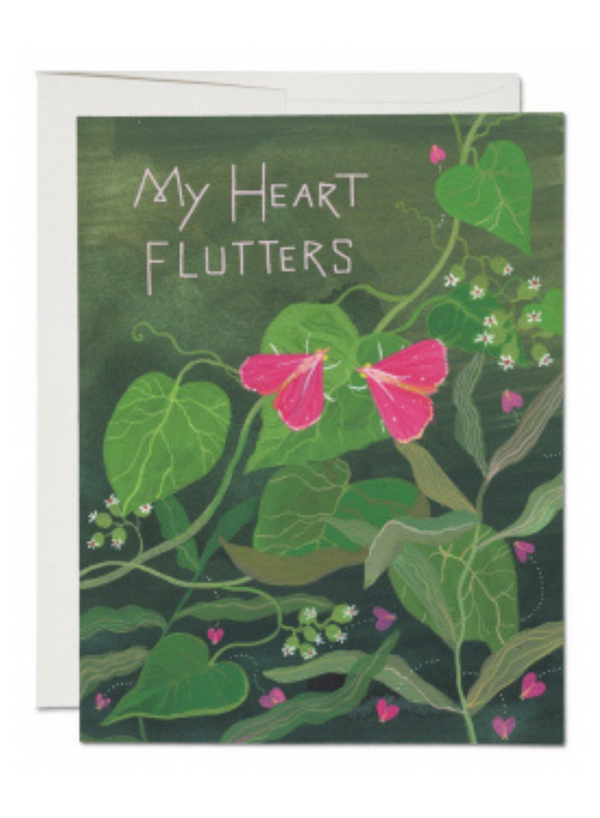 My Heart FLutters Love Card