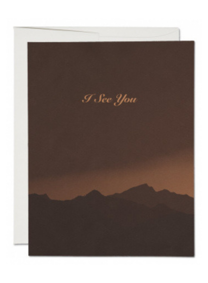 I See You Friendship Card