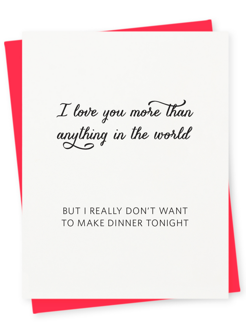 Dinner Card