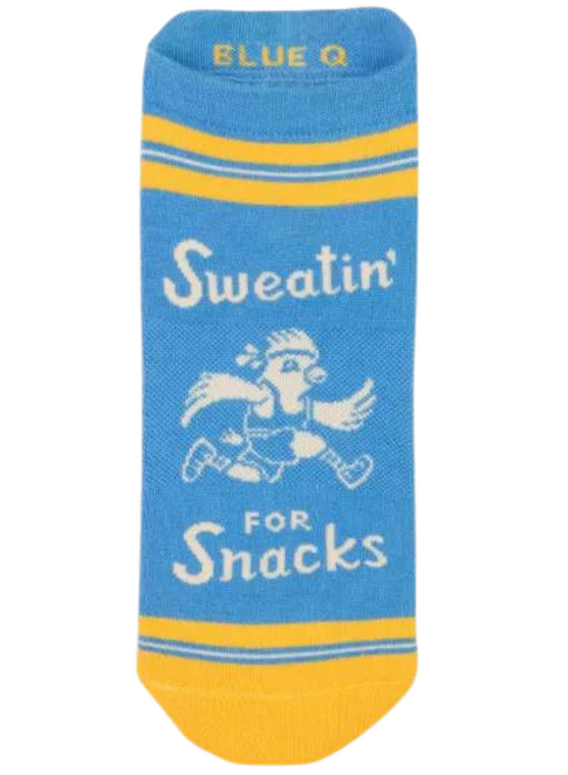 Sneaker Socks - Sweatin' for Snacks