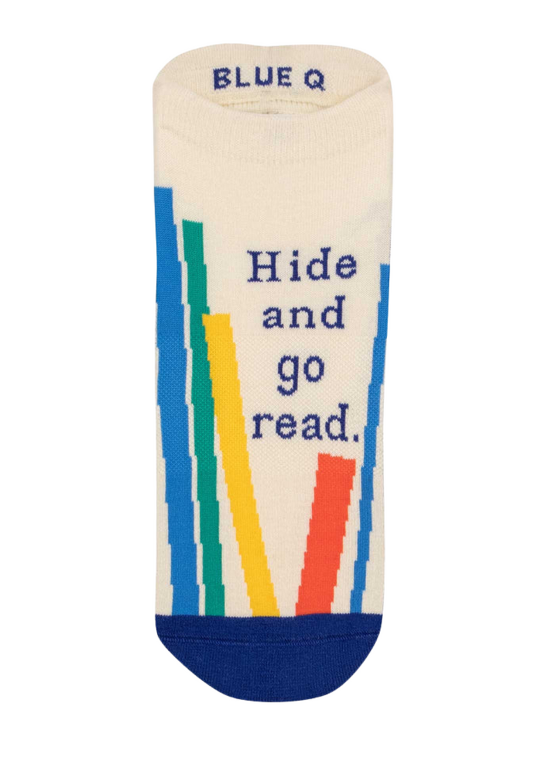 Hide & Read Sneaker Socks