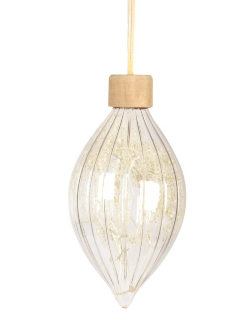 Glass Dried Flower