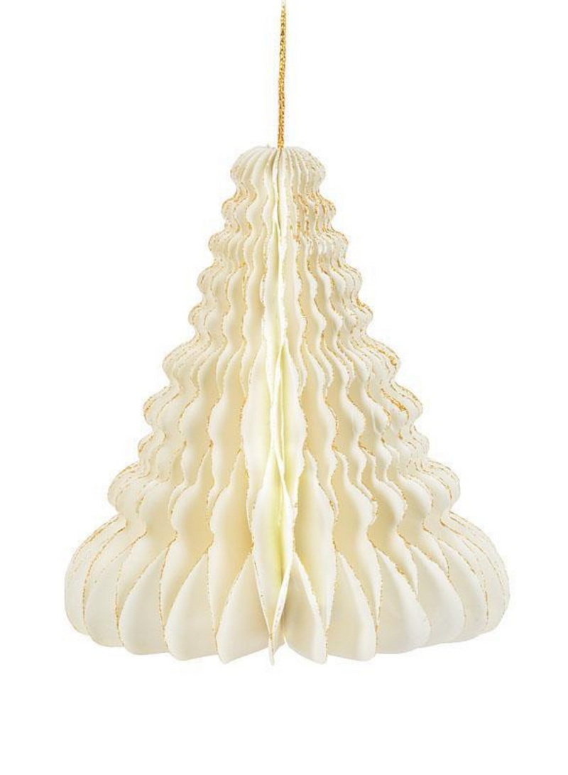 Fancy Pleat Tree Ornament