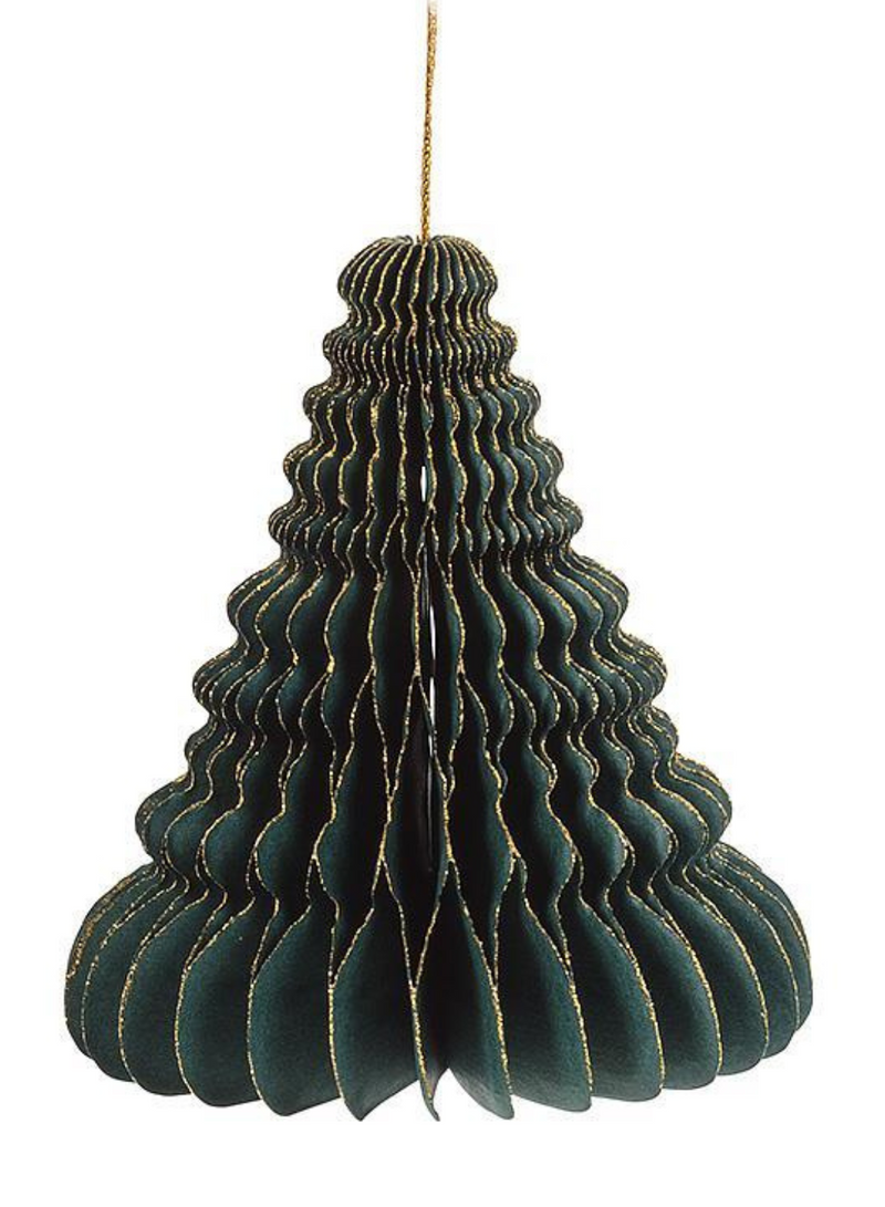 Fancy Pleat Tree Ornament