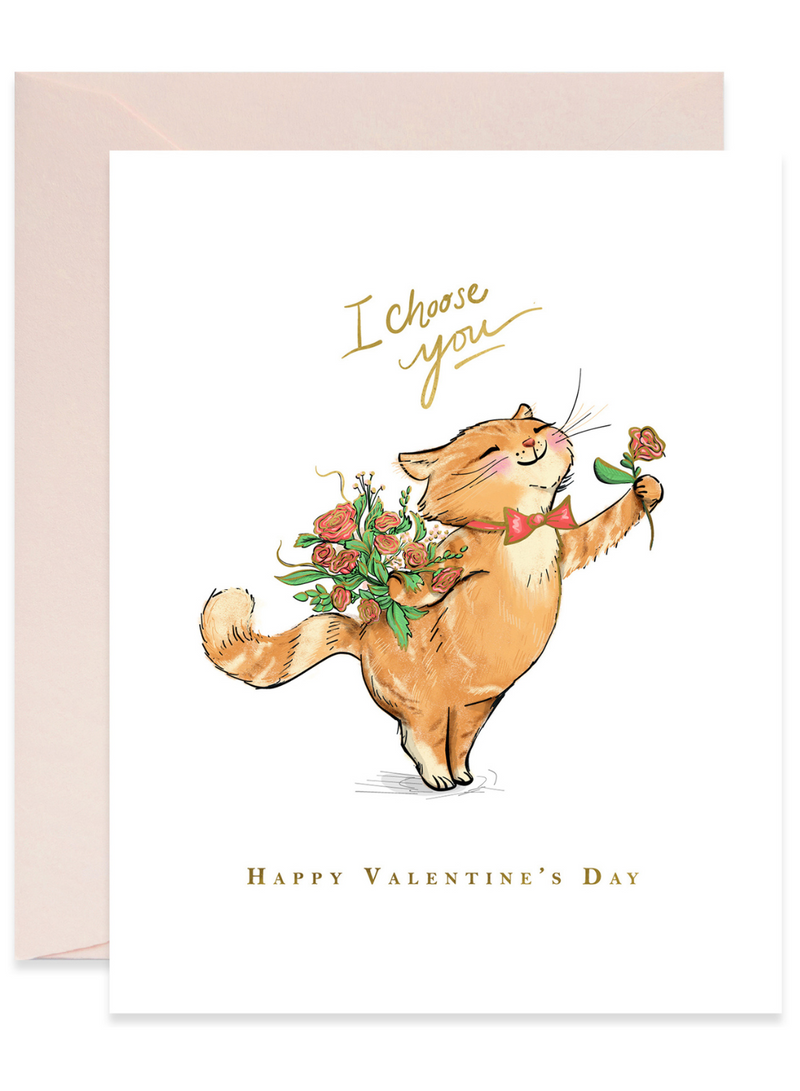 I Choose You Valentine Card