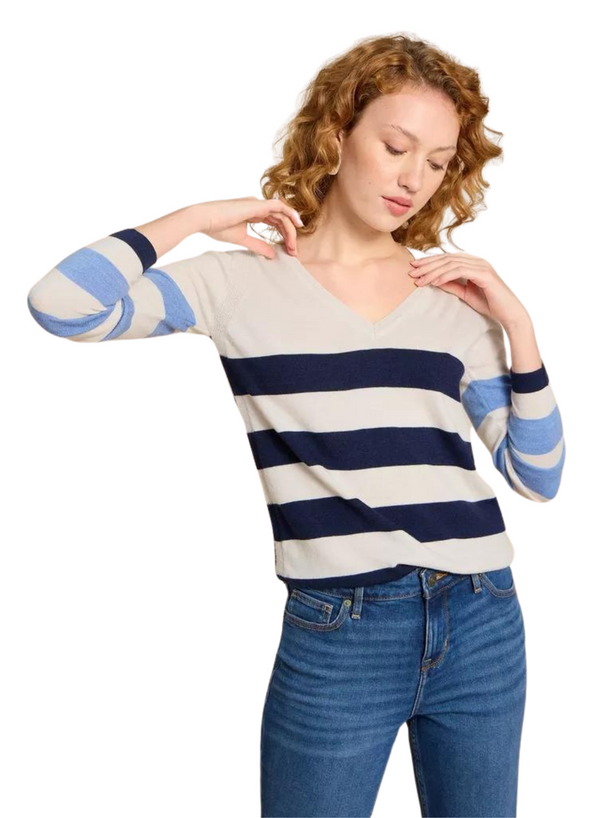 Stripe Merino Wool Sweater