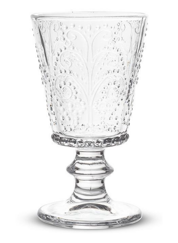Lacework Pattern Wine Glass