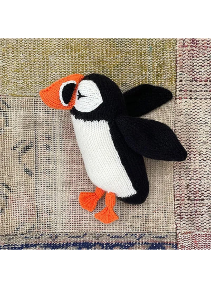 Knitted Toy Puffin
