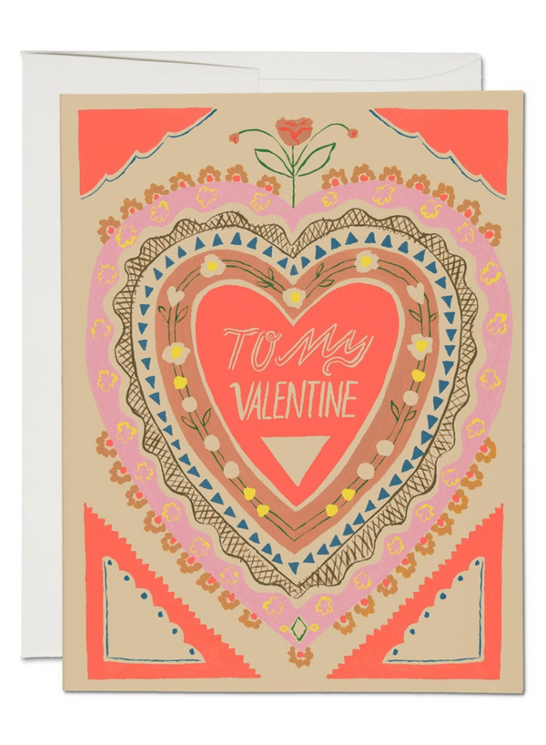 To My Valentine Card