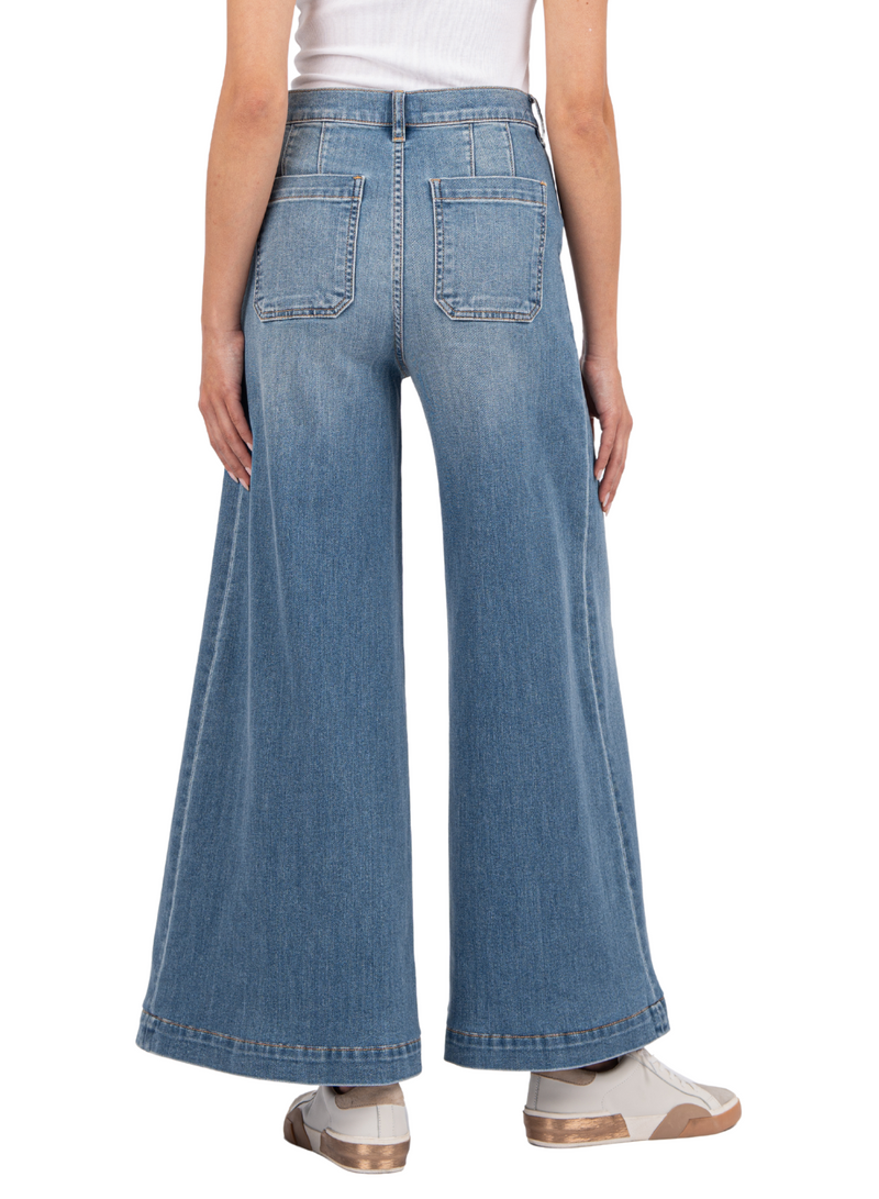 Goldie High Rise Super Wide Leg Jean