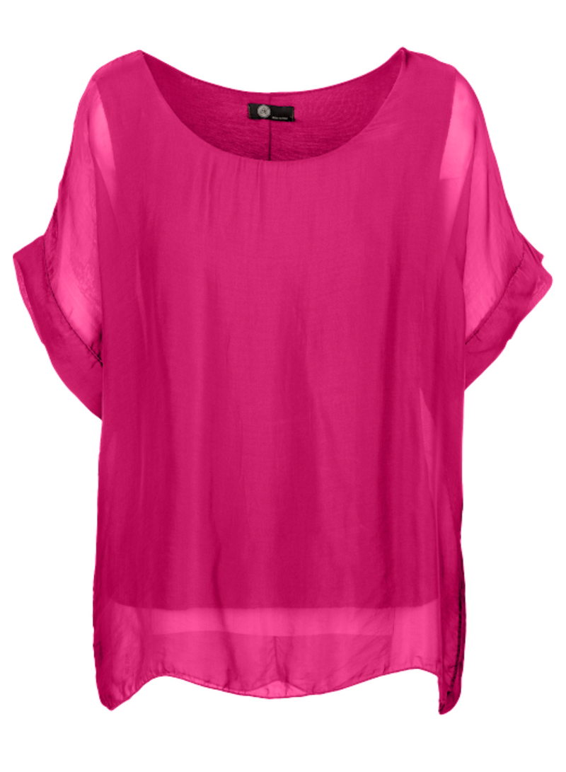 Short Sleeve Silky Top