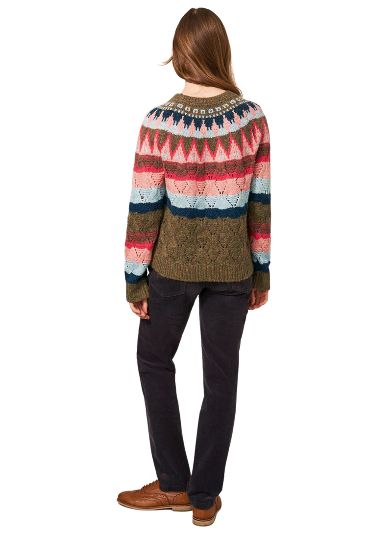Yoke Pattern Sweater