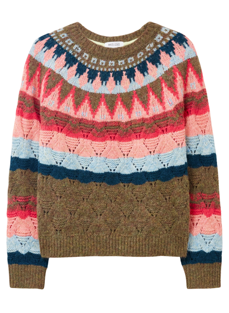 Yoke Pattern Sweater