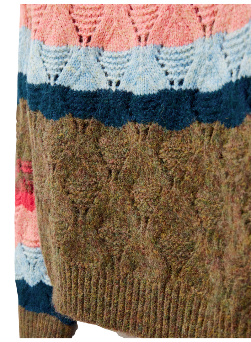 Yoke Pattern Sweater