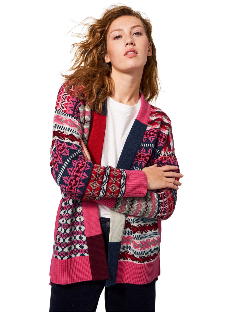 Cocoon Pattern Cardigan