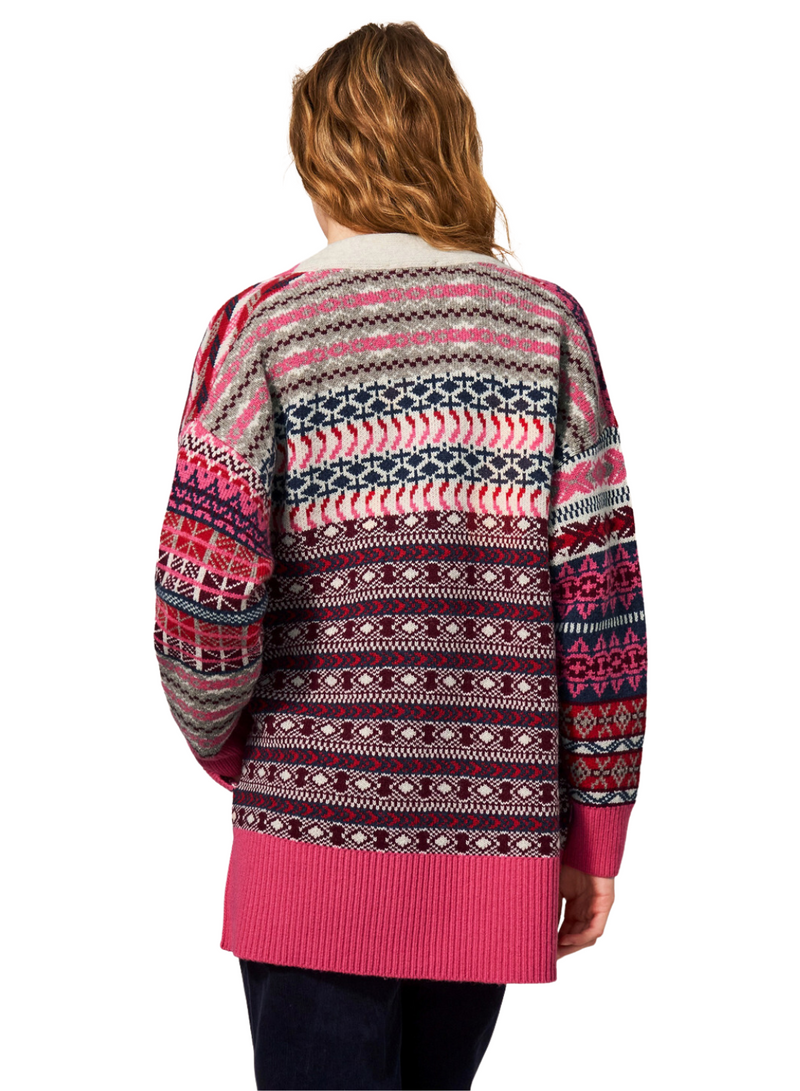 Cocoon Pattern Cardigan