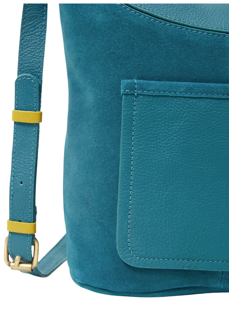 Suede Crossbody