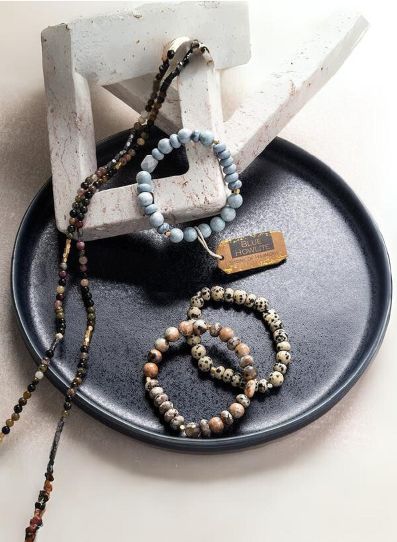 Stone Stacking Bracelet