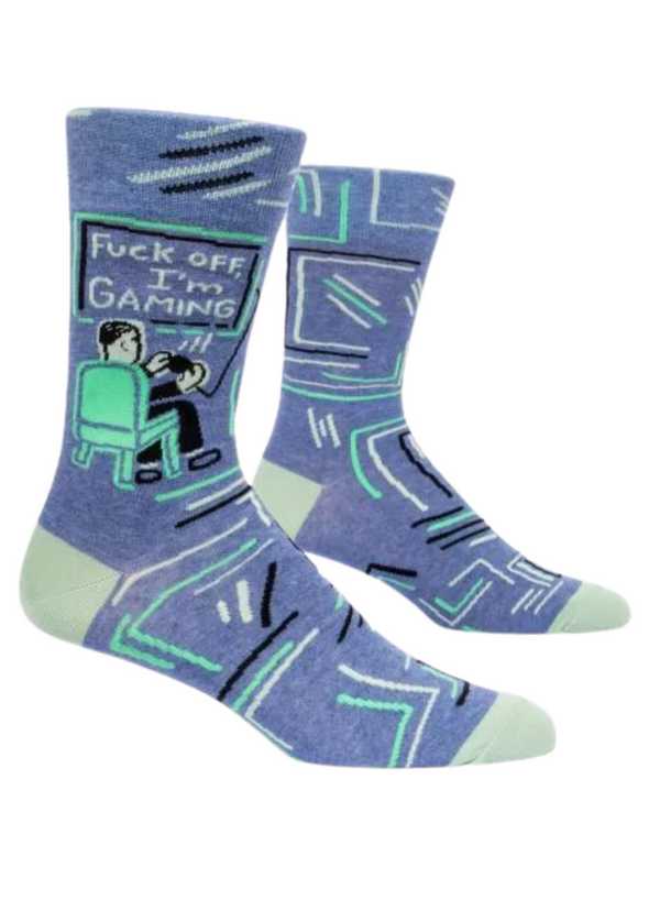 Fuck Off, I'm Gaming Men's Socks
