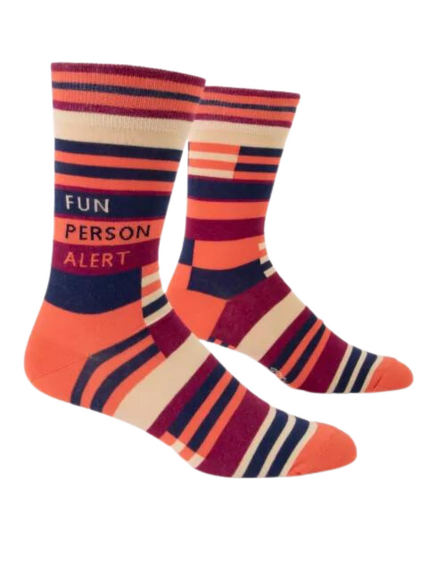 Fun Person Alert Men's Socks