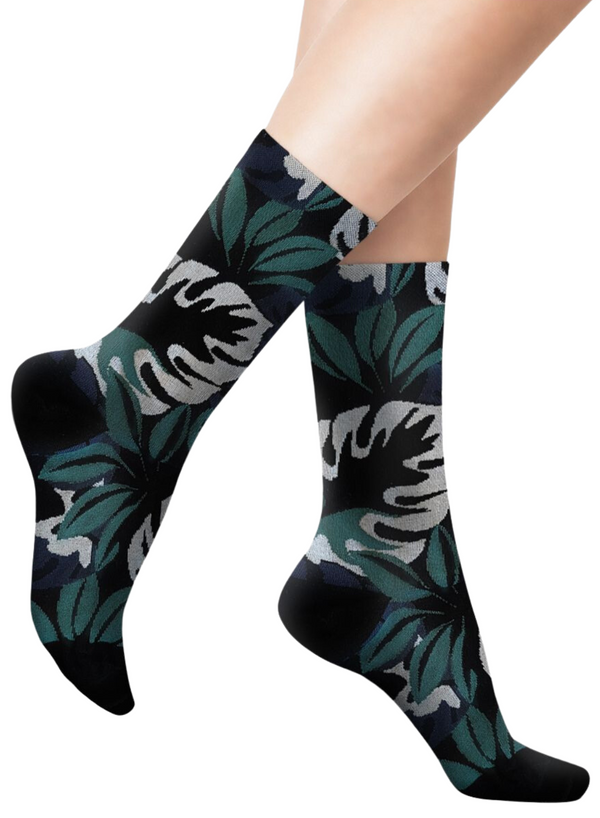 Exotic Leaf Socks
