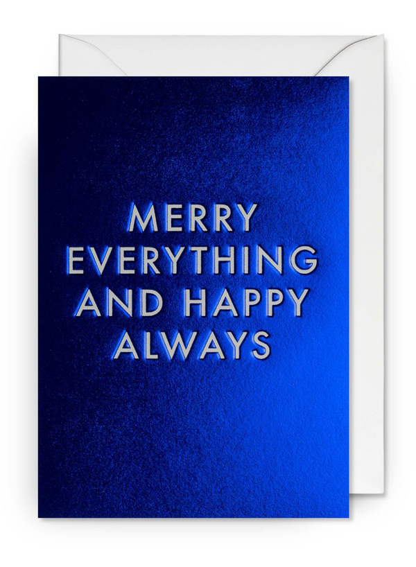 Merry Everything and Happy Always Card