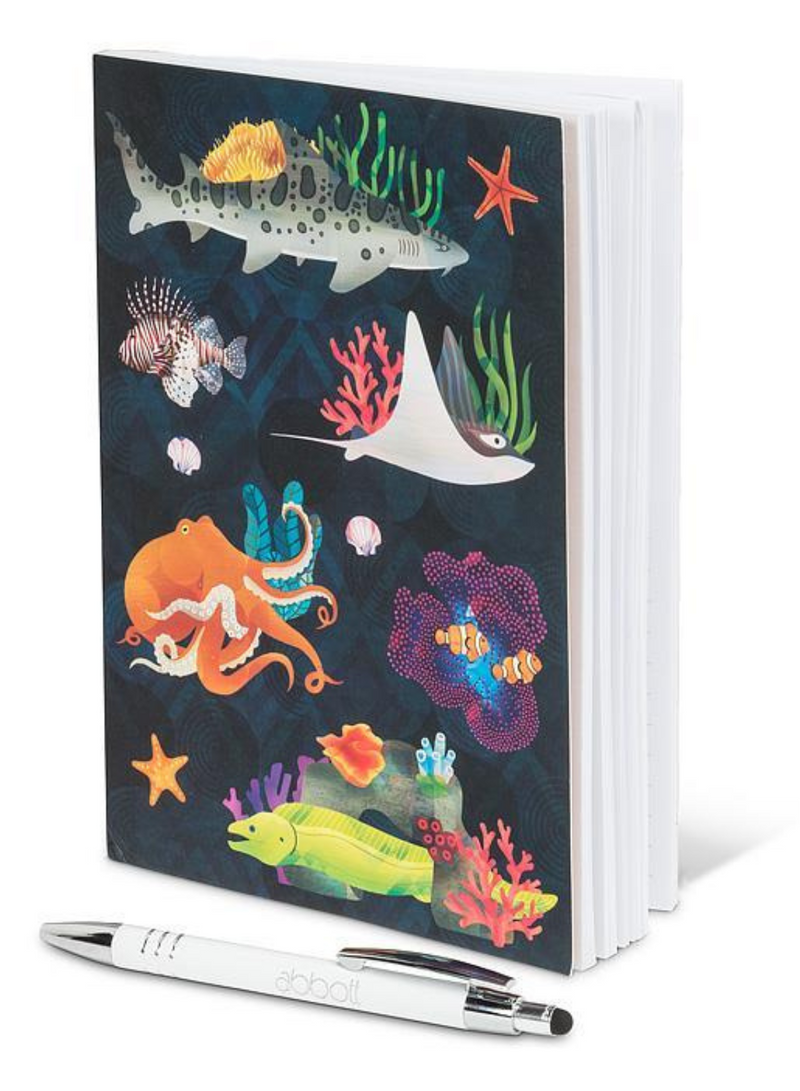 Marine Kingdom Lined Notebook