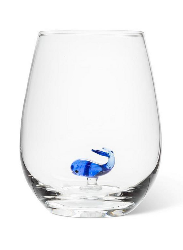 Whale Wine Glass