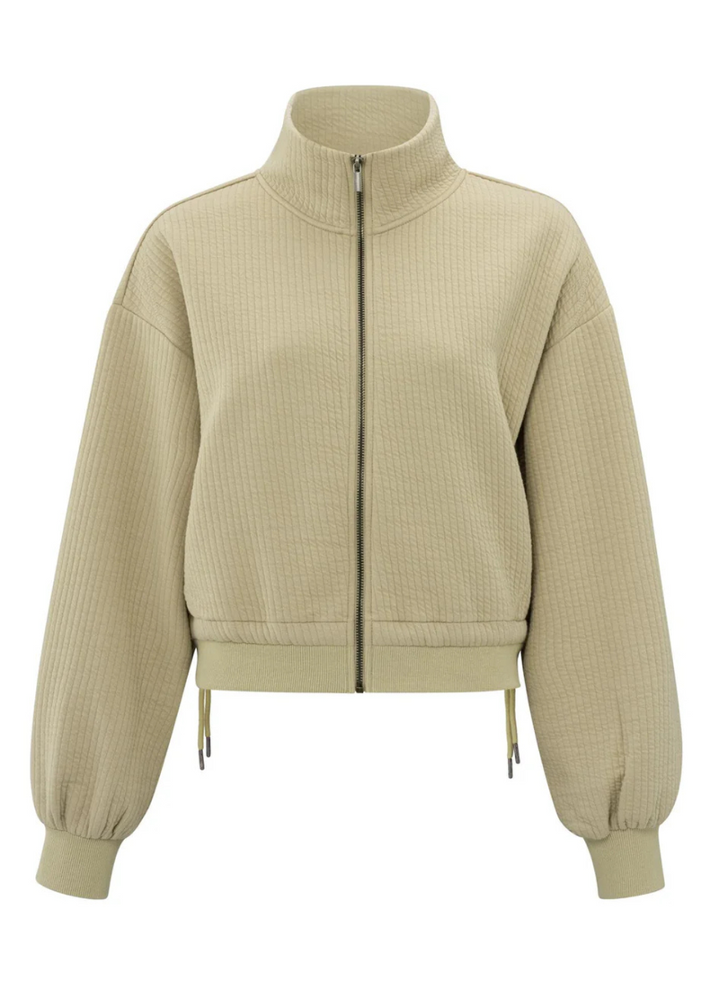 Lena Zip Cardigan