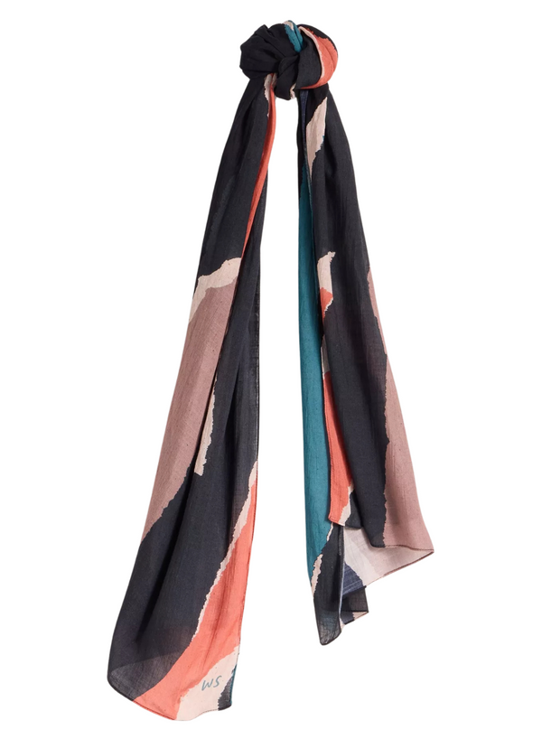 Abstract Print Scarf