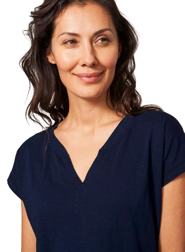 Nelly Notch Neck Tee