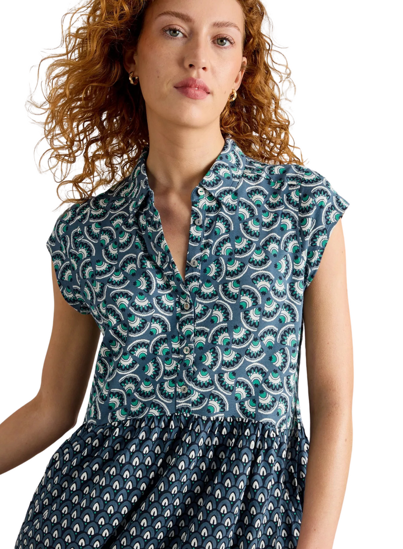 Everly Jersey Shirt Dress