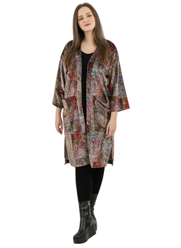 Anne Velvet Cardigan