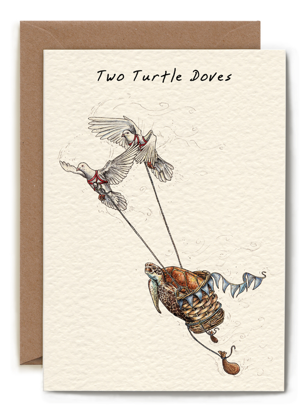 Two Turtle Doves Card