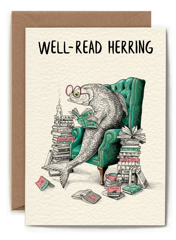 Well-Read Herring Card