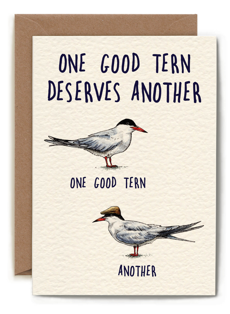 One Good Tern Card