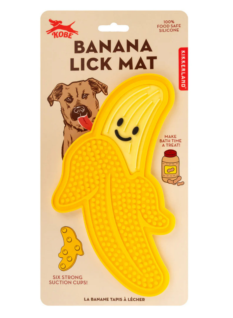 Kobe Banana Lick Mat