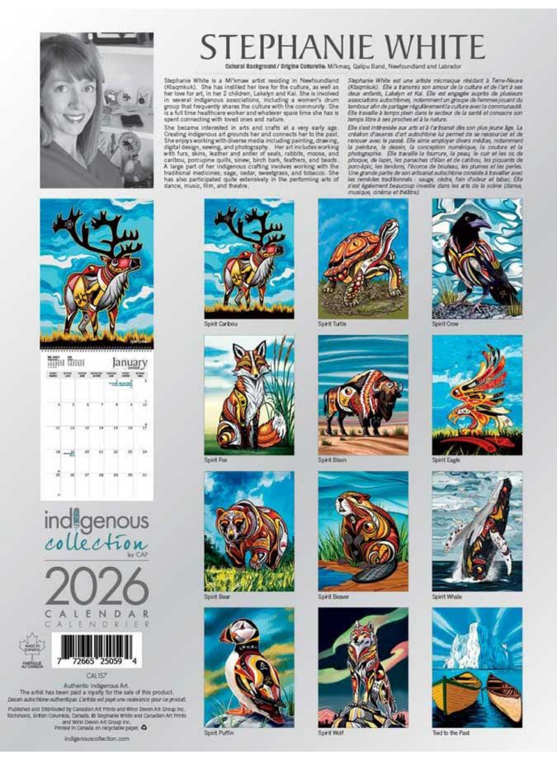 Stephanie White 2026 Calendar