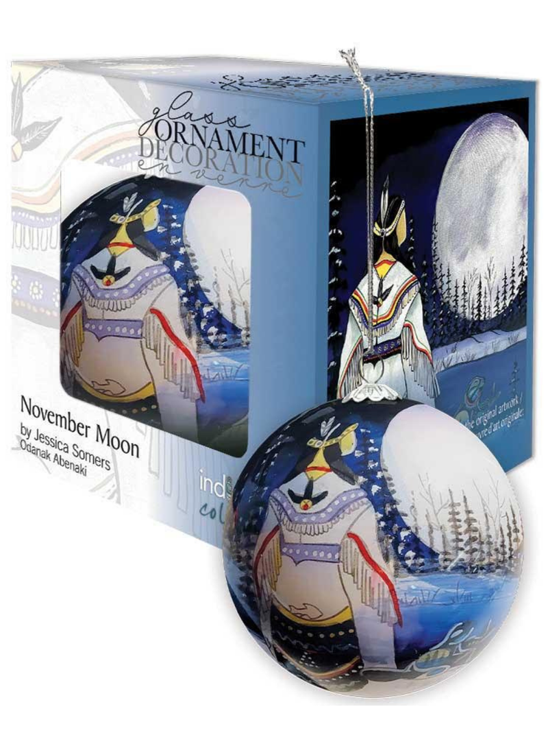 November Moon Ornament