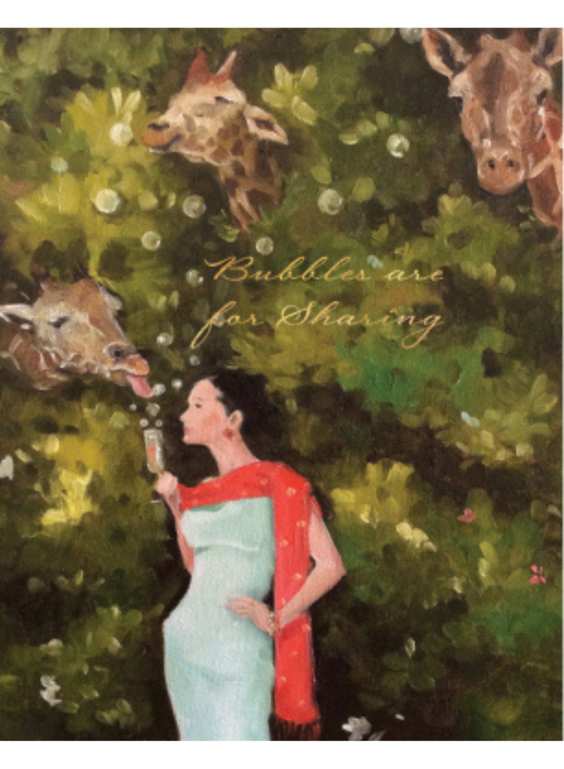 Bubble Are For Sharing Card