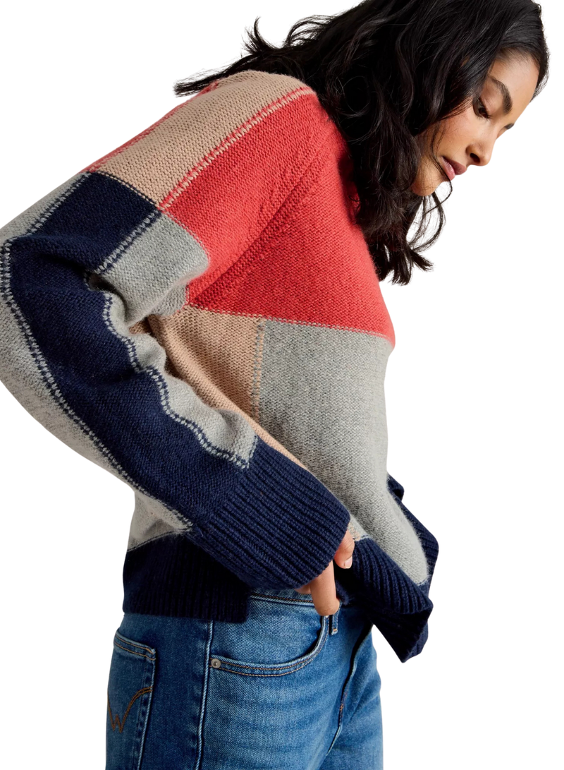 Mary Colour block Sweater