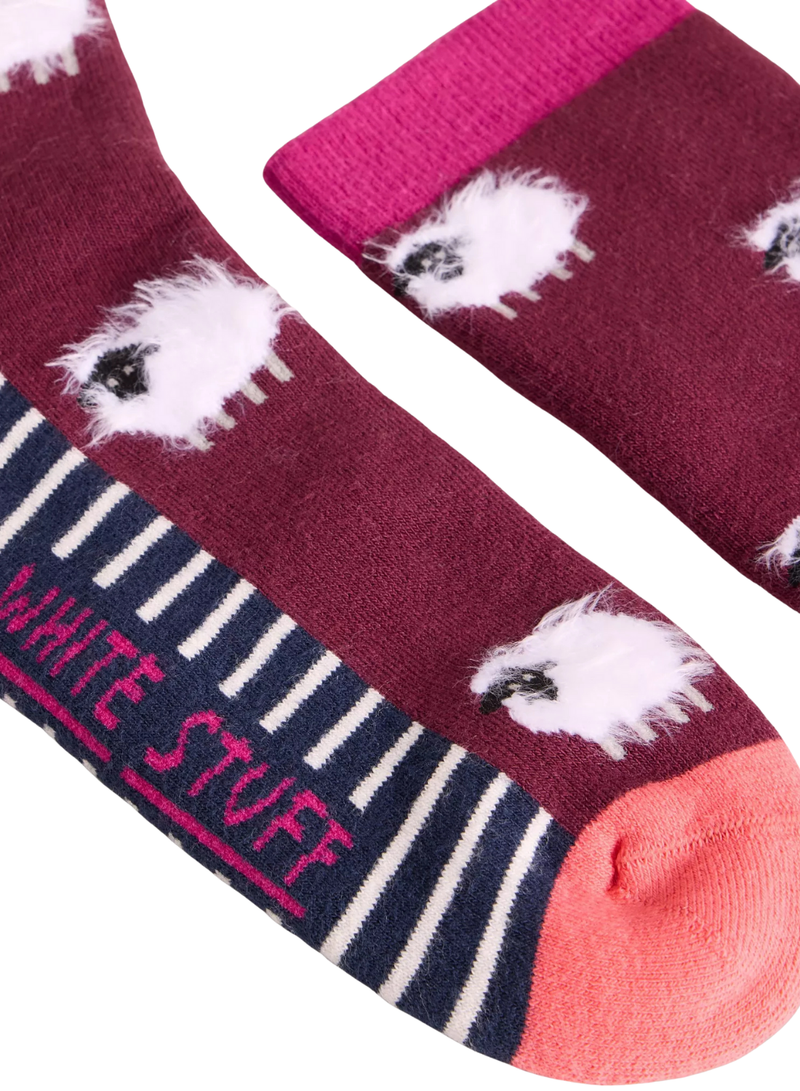 Fluffy Sheep Knee High Socks