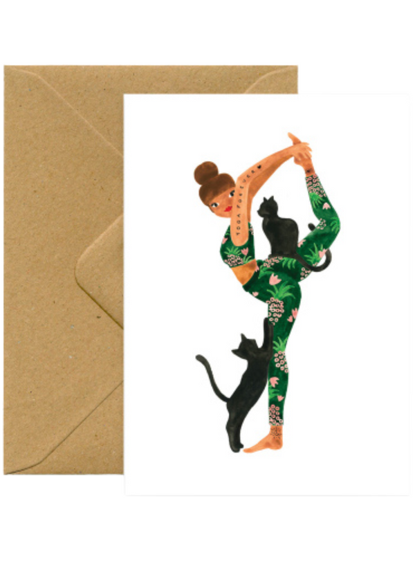 Yoga Forever Card