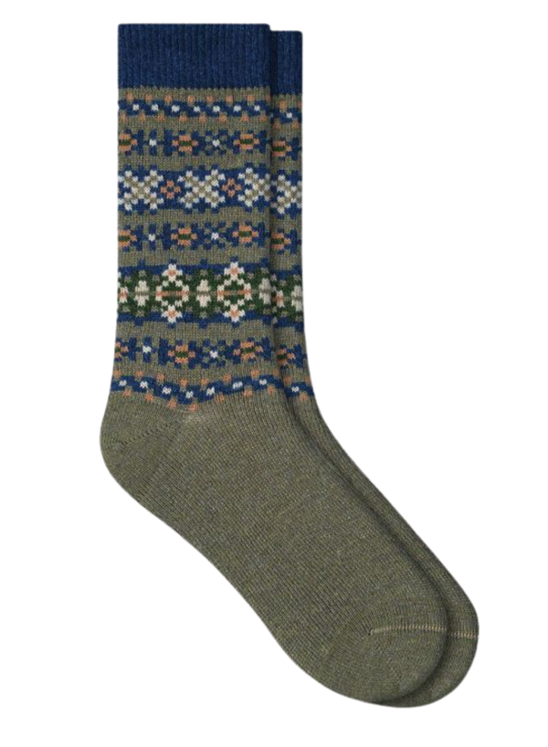 Jacquard Print Men's Socks