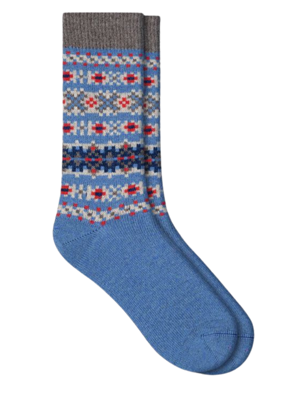 Jacquard Print Men's Socks