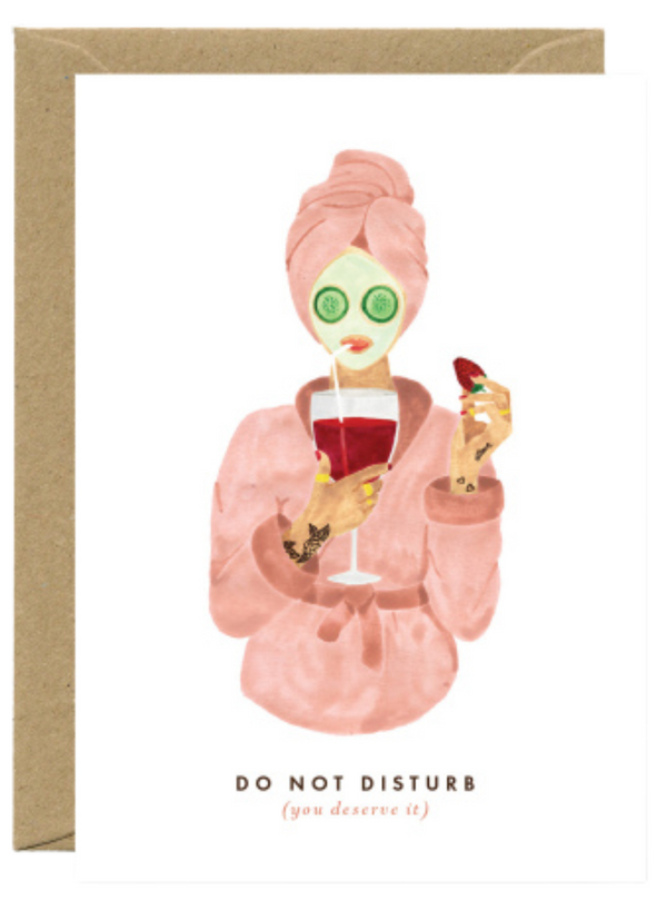 Do Not Disturb Card