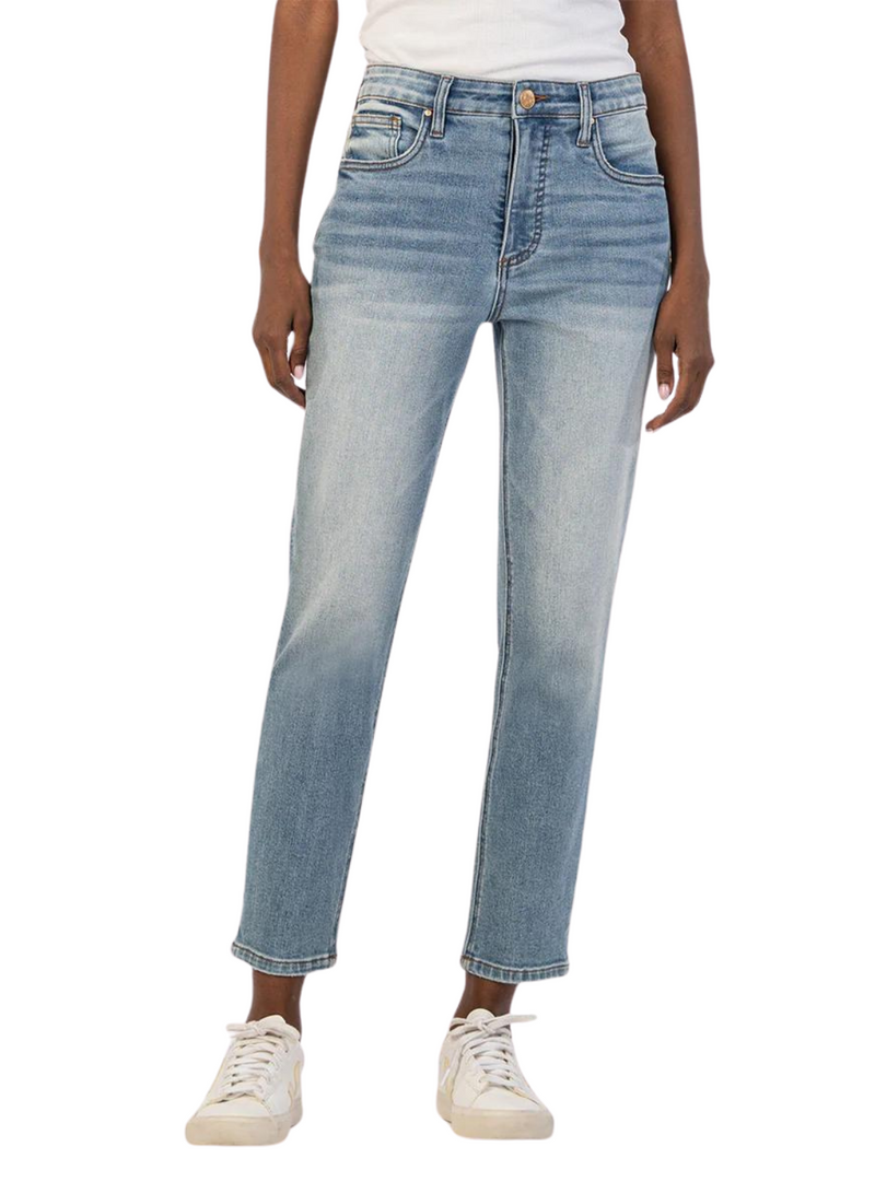 Rachael High Rise Fab Ab Mom Jean